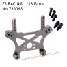 FS RACING 1/18 Scale High Speed Racing Car Upgrade Parts Shock Tower Gray 736065