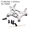 FS RACING 1/18 Scale High Speed Racing Car Upgrade Parts Shock Tower Silver 736065