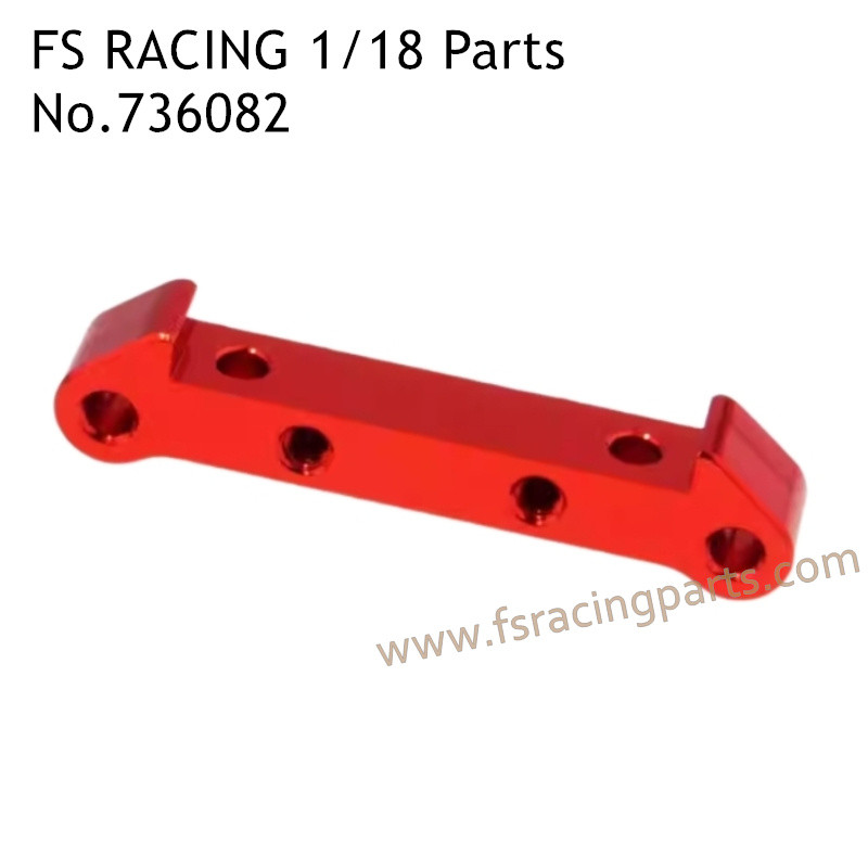 FS RACING 1/18 Scale High Speed Racing Upgrade Car Parts Front Swing Arm Clip Red 736082