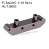 FS RACING 1/18 Scale High Speed Racing Upgrade Car Parts Rear Swing Arm Clip Gray 736083