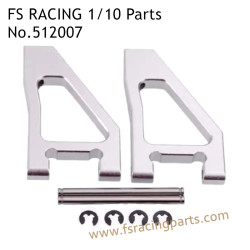 FS RACING 1/10 Scale High Speed Racing Car Upgrade Parts Upper Arm Silver, FS RACING 512007