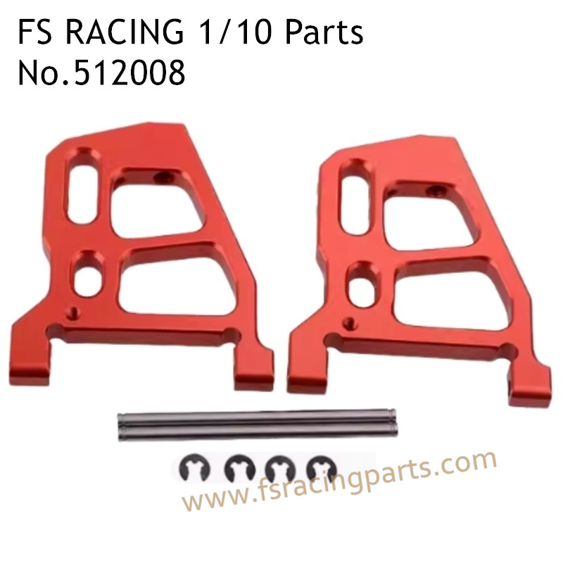 FS RACING 1/10 Scale High Speed Racing Car Upgrade Parts Front Lower Arm Red, FS RACING 512008