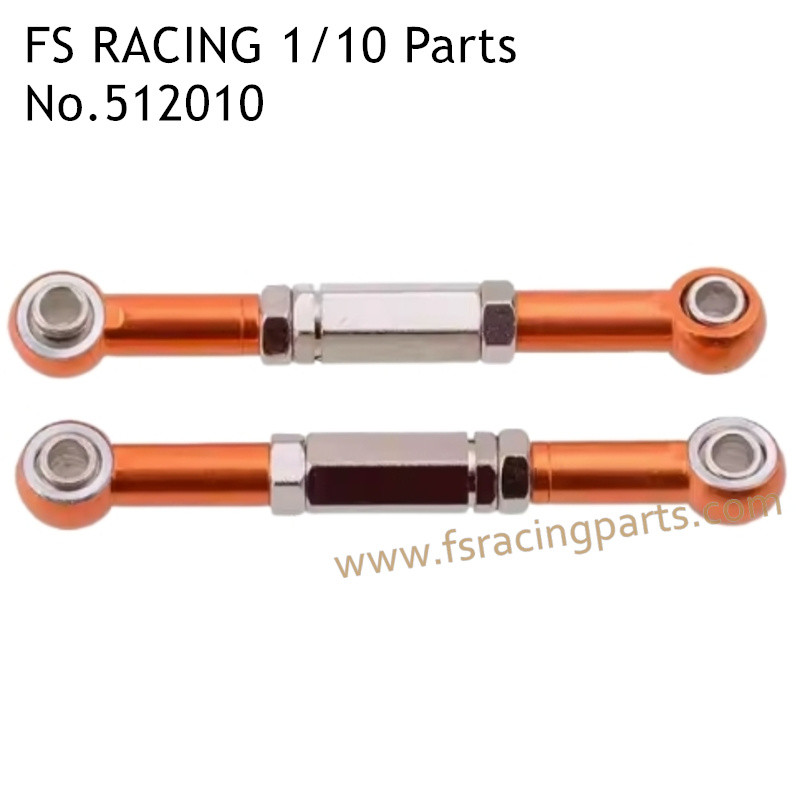 FS RACING 1/10 Scale High Speed Racing Car Upgrade Parts Upper Rear Arm Orange, FS RACING 512010