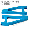 FS RACING 1/10 Scale High Speed Racing Car Upgrade Parts Front Upper Arm Blue, FS RACING 513006