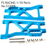FS RACING 1/10 Scale High Speed Racing Car Upgrade Parts Rear Lower Arm Blue, FS RACING 513008