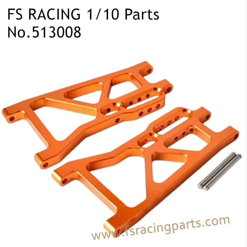 FS RACING 1/10 Scale High Speed Racing Car Upgrade Parts Rear Lower Arm Orange, FS RACING 513008