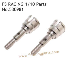 FS RACING 1/10 Scale High Speed Racing Car Upgrade Parts Steering Cups Silver, FS RACING 530981