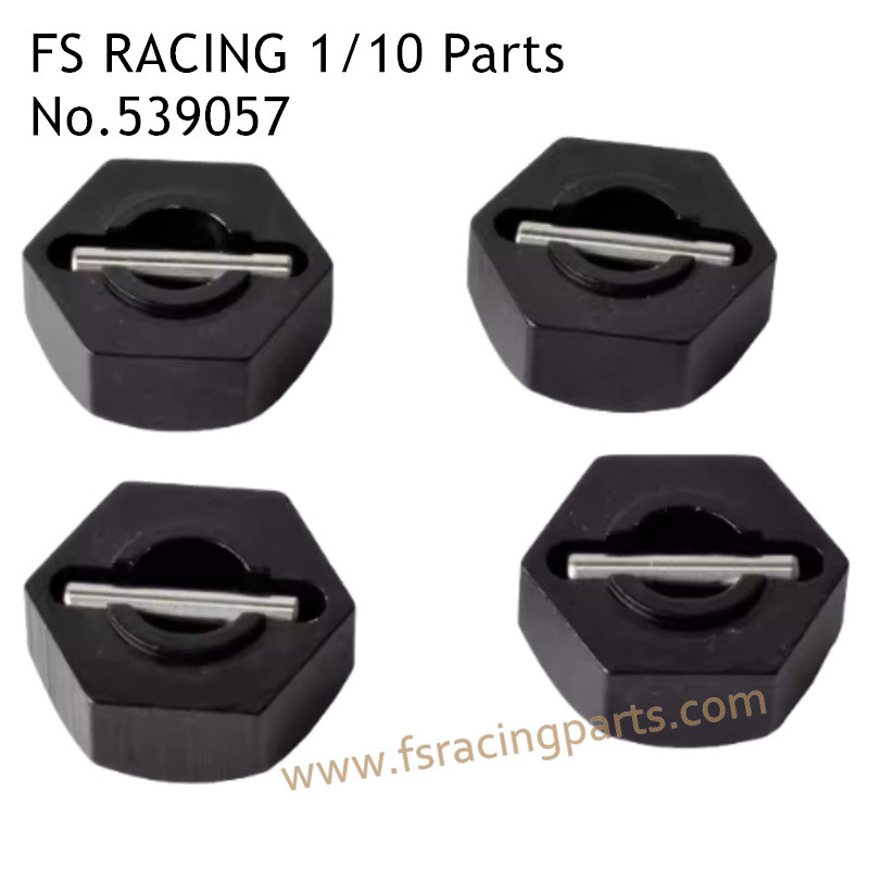 FS RACING 1/10 Scale Upgrade Parts Adapter Black, FS RACING 539057