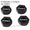 FS RACING 1/10 Scale Upgrade Parts Adapter Black, FS RACING 539057