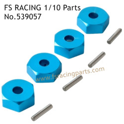 FS RACING 1/10 Scale Upgrade Parts Adapter Blue, FS RACING 539057