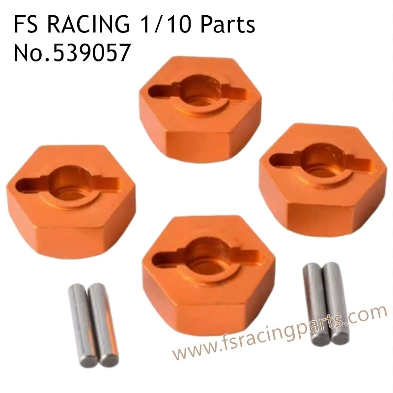 FS RACING 1/10 Scale Upgrade Parts Adapter Orange, FS RACING 539057