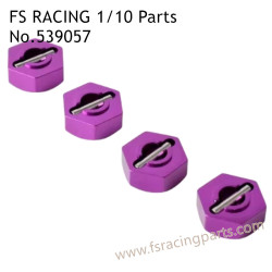 FS RACING 1/10 Scale Upgrade Parts Adapter Purple, FS RACING 539057