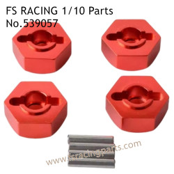 FS RACING 1/10 Scale Upgrade Parts Adapter Red, FS RACING 539057
