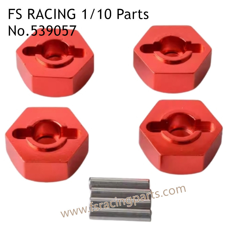 FS RACING 1/10 Scale Upgrade Parts Adapter Red, FS RACING 539057