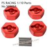 FS RACING 1/10 Scale Upgrade Parts Adapter Red, FS RACING 539057