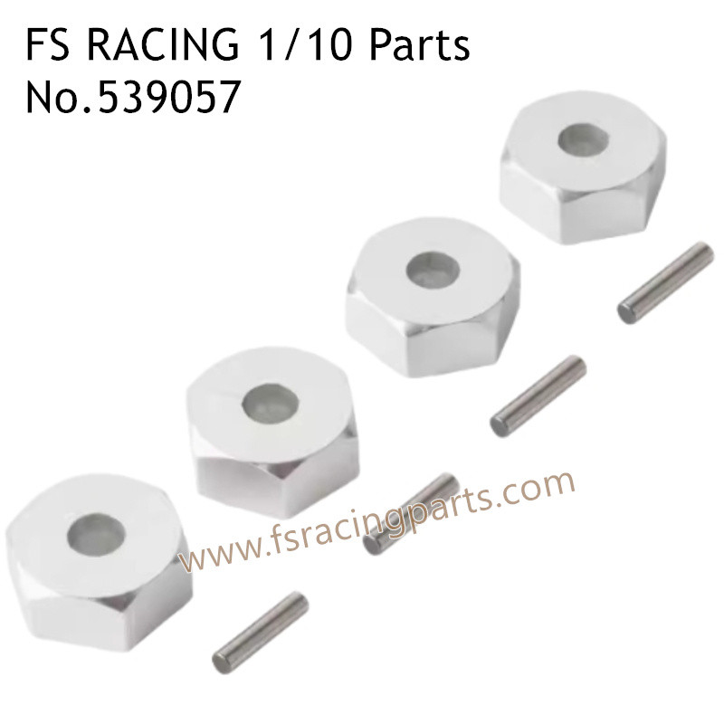 FS RACING 1/10 Scale Upgrade Parts Adapter White, FS RACING 539057