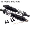 FS RACING 1/10 Scale Upgrade Parts Shock Absorber 511168 Black
