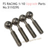 FS RACING 1/10 Scale Upgrade Parts Ball Head, FS RACING 511029S