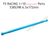 FSR RACING 1/10 Scale Upgrade Parts 6.5x172mm Central Drive Shafts 538539B