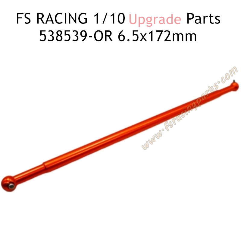 FSR RACING 1/10 Scale Upgrade Parts 6.5x172mm Central Drive Shafts 538539-OR