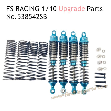 FSR RACING 1/10 Scale Upgrade Parts Metal Shock Absorbers 538542SB