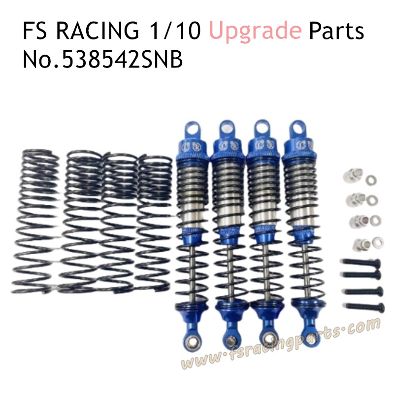 FS RACING 1/10 Scale Upgrade Parts Metal Shock Absorbers 538542NB