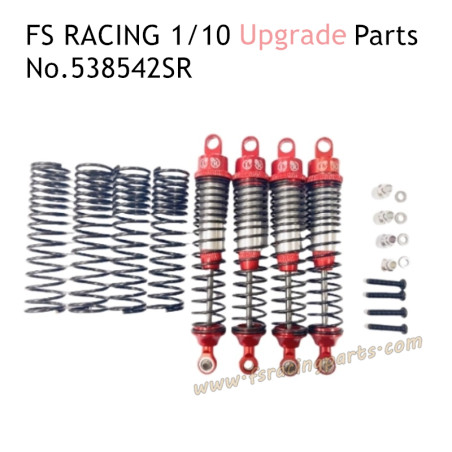 FS RACING 1/10 Scale Upgrade Parts Metal Shock Absorbers 538542SR