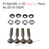 FS RACING 1/10 Scale Upgrade Parts Ball Head Screws D3-511029S