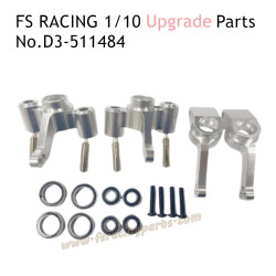 FS RACING 1/10 Scale Upgrade Parts Steering Cup and Rear Axle Mount Set D3-511484