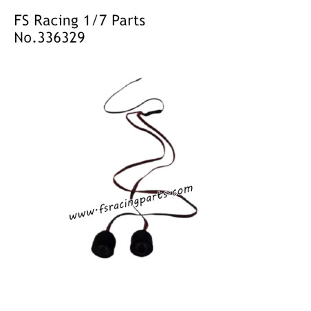 FS RACING 1/7 Scale RC Car Parts Angel Eyes Controllable Lamp Set 336329