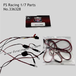 FS RACING 1/7 Scale RC Car Parts Light Groups 336328