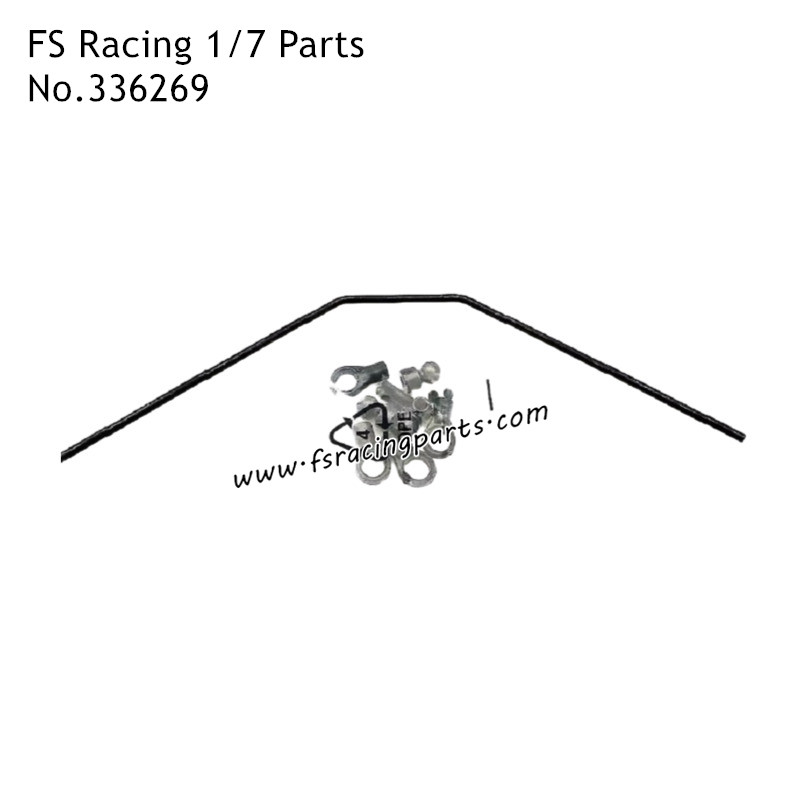 FS RACING 1/7 Scale Drift Car Parts Rear Sway Bar Kit 336269