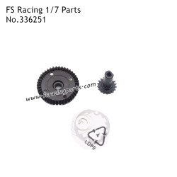 FS RACING 1/7 Scale High Speed Racing Car Parts Front Differential Large and Main Gears, FS RACING 336251