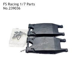 FSR RACING 1/7 Model TT RC Car Parts Rear Lower Swing Arm 239036