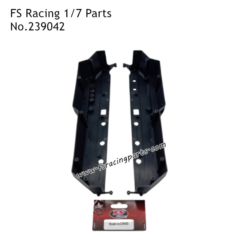 FSR RACING 1/7 Model TT RC Car Parts Left and Right Side Panels 239042