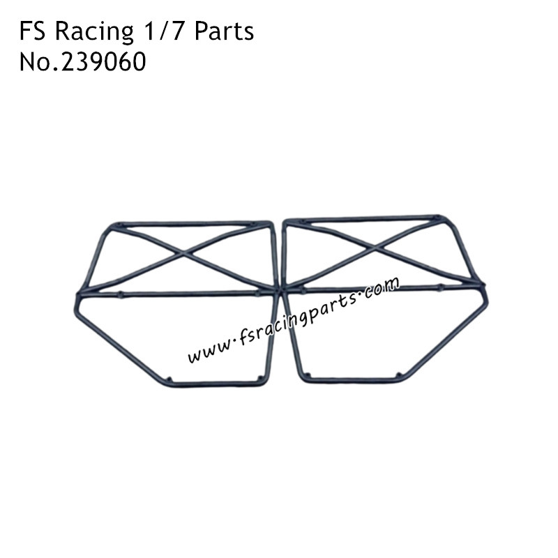 FSR RACING 1/7 Model TT Parts Left and Right Frame Kit 239060