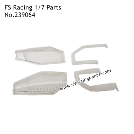 FSR RACING 1/7 Parts Headlight Cover 239064