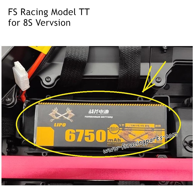 FS RACING 1/7 Model TT RC Car Parts 4S 14.8V 6750mAh Battery