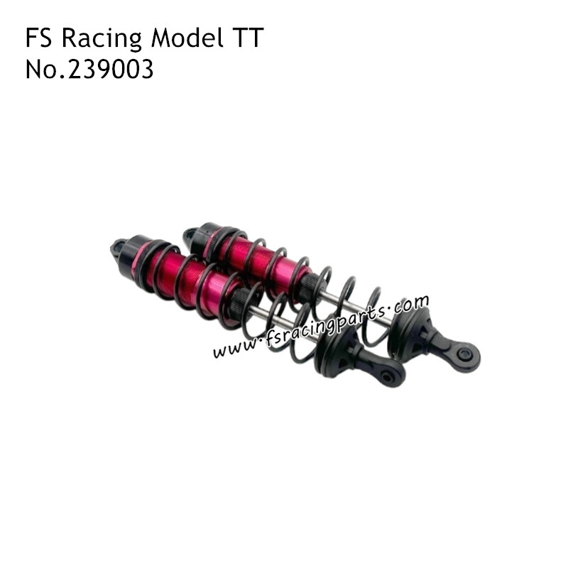 FSR RACING 1/7 Model TT RC Car Parts Rear Shock Absorbers 239004
