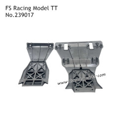 FSR RACING 1/7 Model TT RC Car Parts Front and Rear Bumper Plates 239017