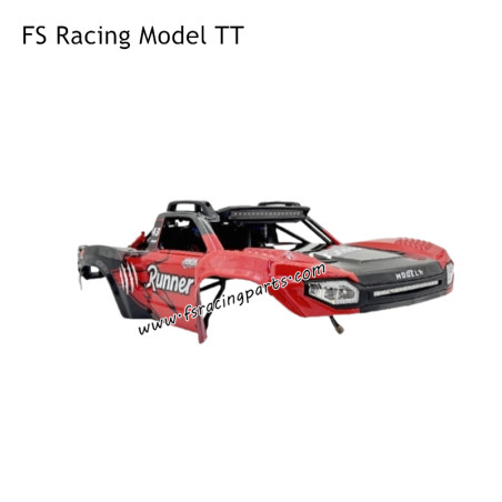 FSR RACING 1/7 Model TT RC Car Parts Car Shell