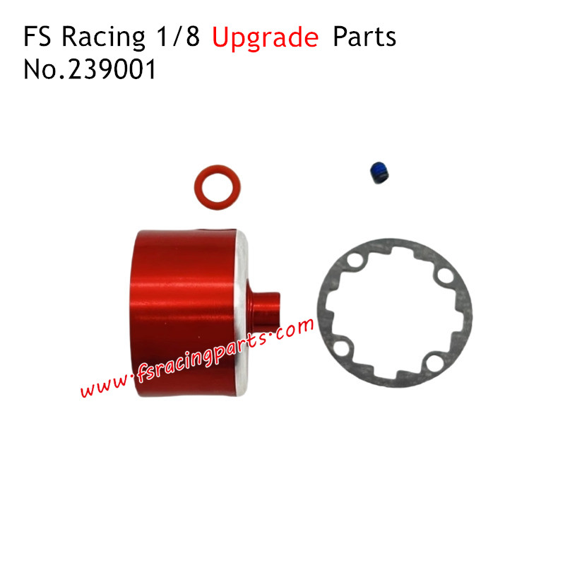 FSR RACING 1/8 Scale RC Truck Upgrade Parts Metal Differential Housing 239001