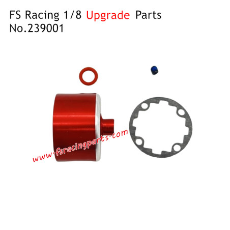 FSR RACING 1/8 Scale RC Truck Upgrade Parts Metal Differential Housing 239001