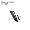 FS RACING 1/8 Scale Parts Fixed Pins 312206, FS RACING RC Truck Parts