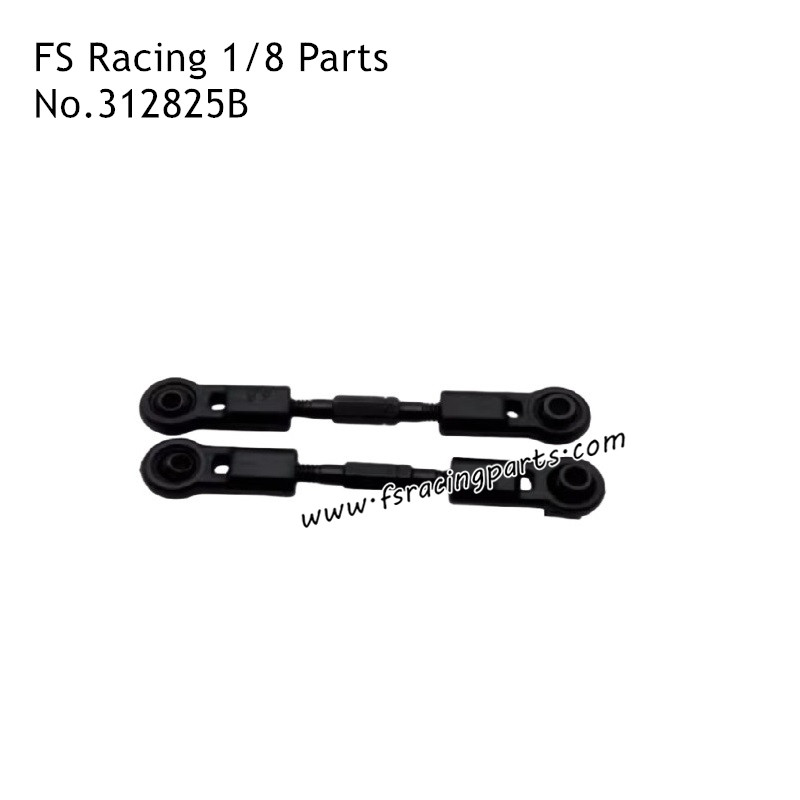 FS RACING 1/8 Scale Parts Front Steering Tie Rods 312825B, FS RACING RC Truck Parts