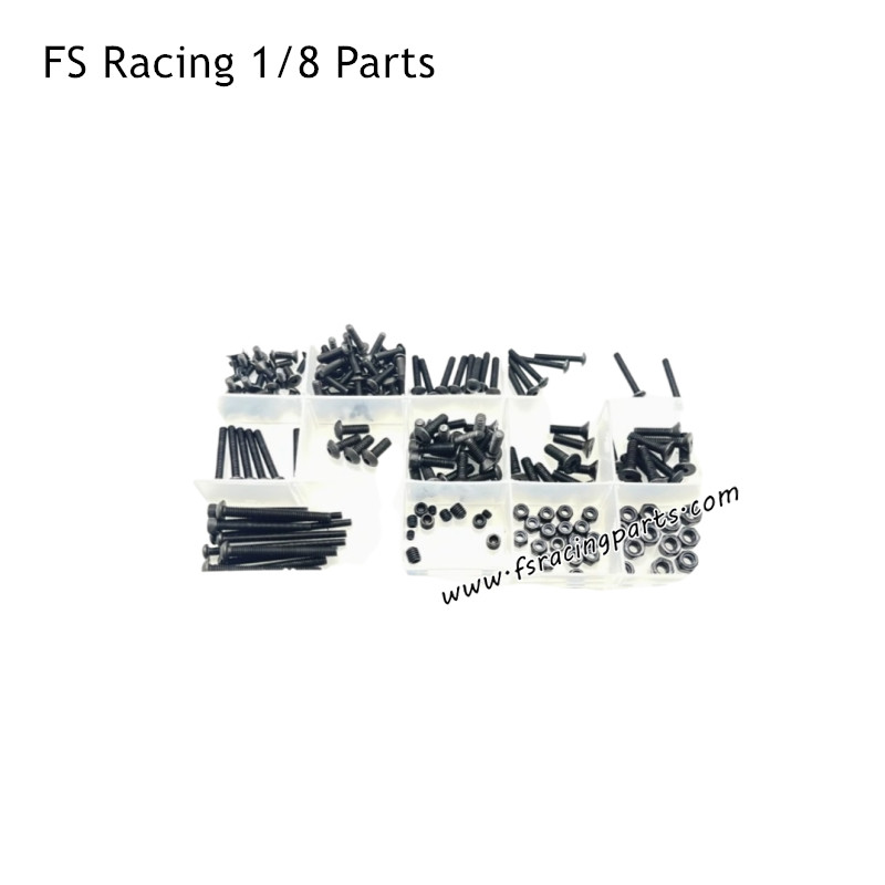 FS RACING 1/8 Scale RC Car Parts Screws, FS RACING RC Truck Parts