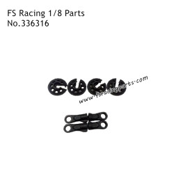 FS RACING 1/8 Scale RC Car Parts Shock Absorbing Ball Head Mounts 336316, FS RACING RC Truck Parts