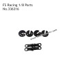FS RACING 1/8 Scale RC Car Parts Shock Absorbing Ball Head Mounts 336316, FS RACING RC Truck Parts