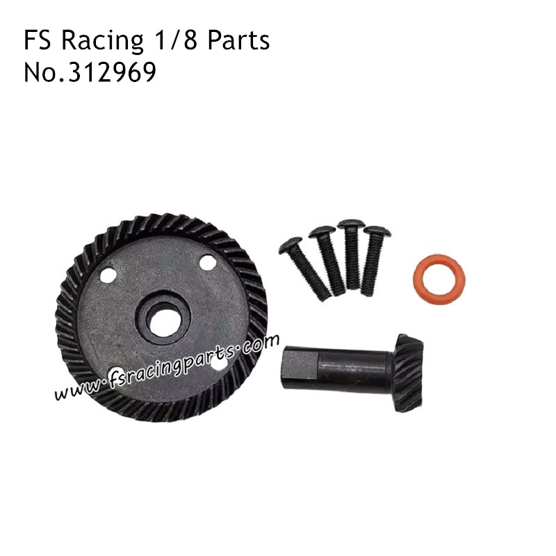 FS RACING 1/8 Scale RC Car Parts Front and Rear Differential Swash Bevel Gears 312969, FS RACING RC Truck Parts