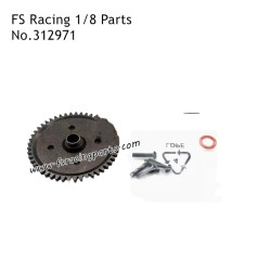 FS RACING 1/8 Scale Drift Car Parts 49T Differential Reduction Gear 312971, FS RACING RC Truck Parts